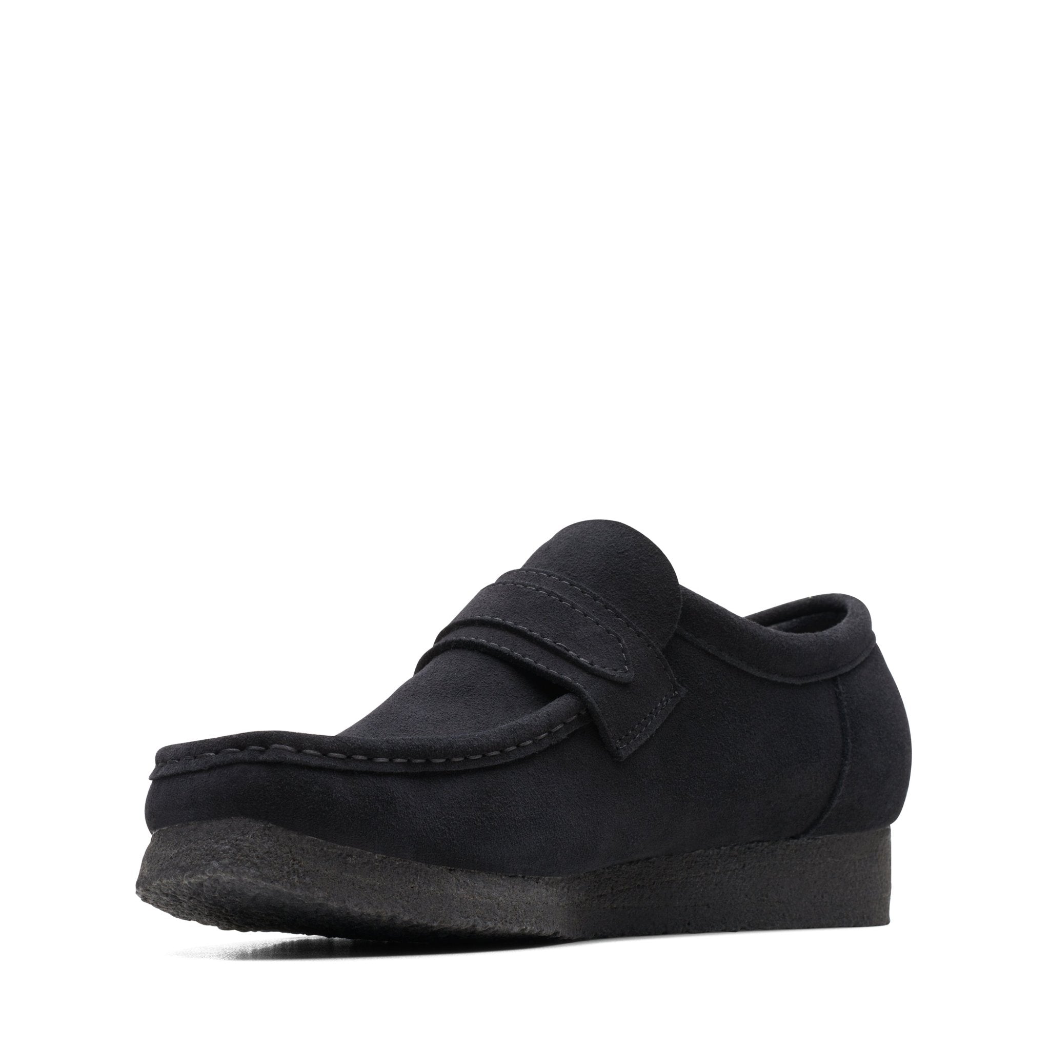 Clarks Originals Wallabee Loafer Black - CCLAO7742 - Coziness