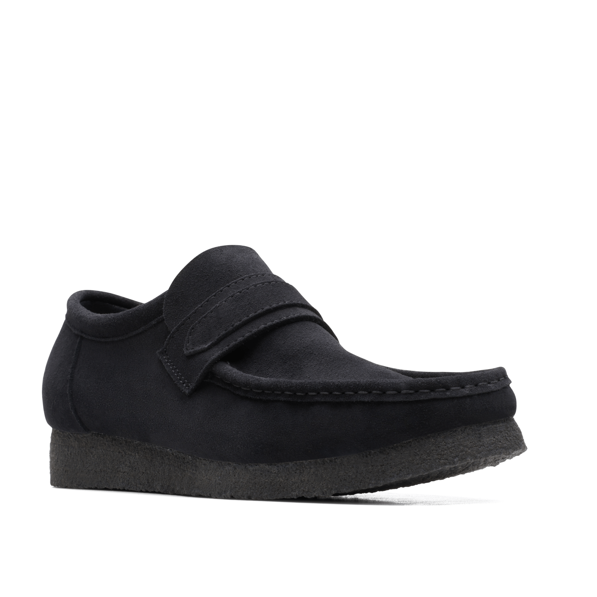 Clarks Originals Wallabee Loafer Black - CCLAO7742 - Coziness