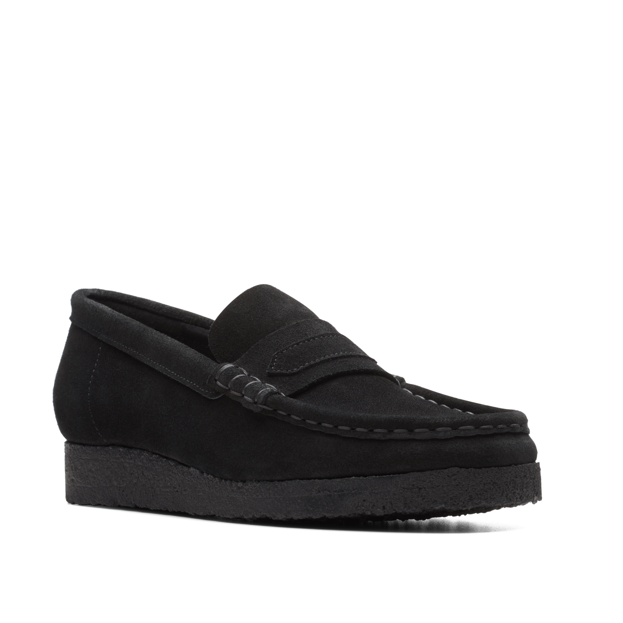 Clarks Originals Wallabee Loafer Black Wmns - CCLAO7785 - Coziness