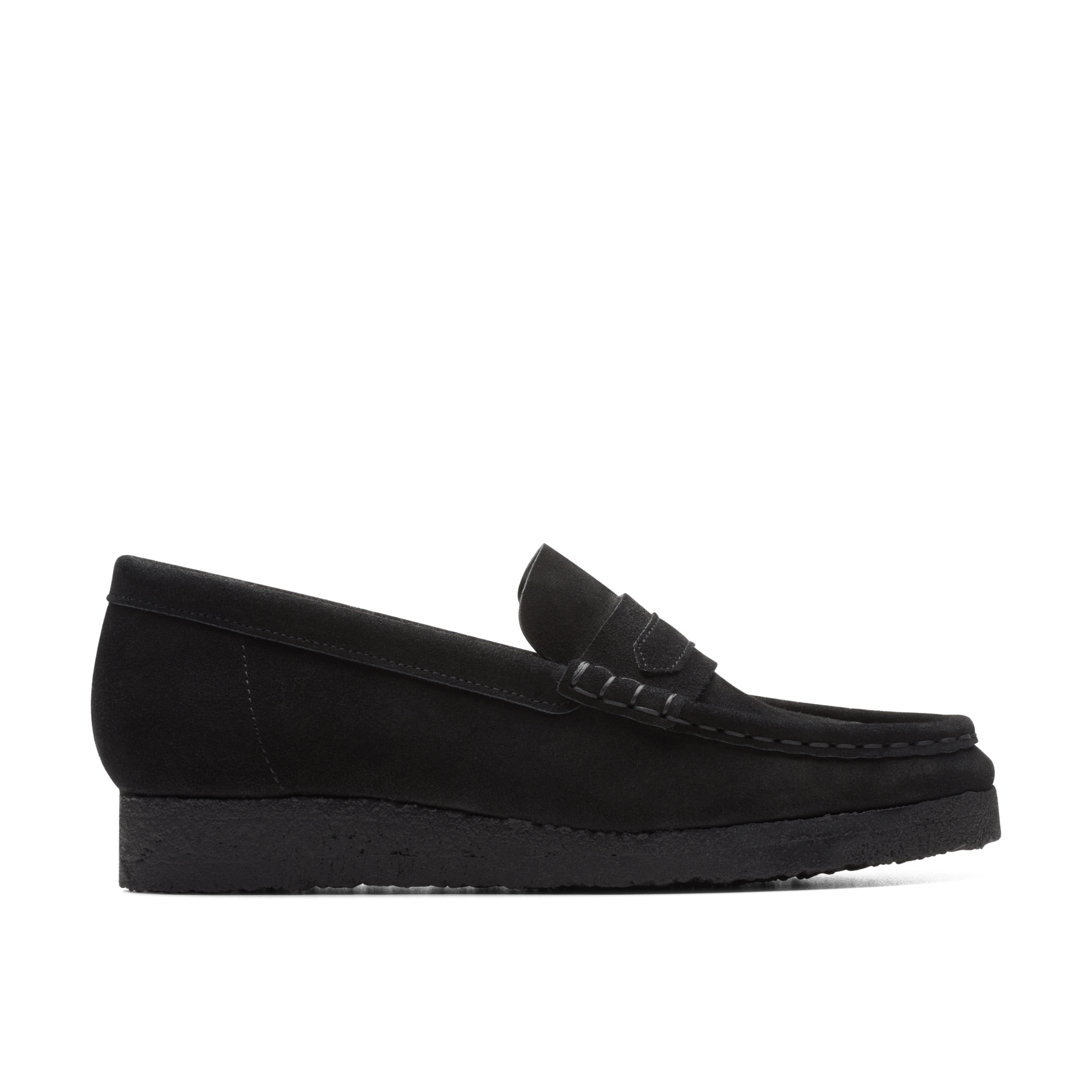 Clarks Originals Wallabee Loafer Black Wmns - CCLAO7785 - Coziness