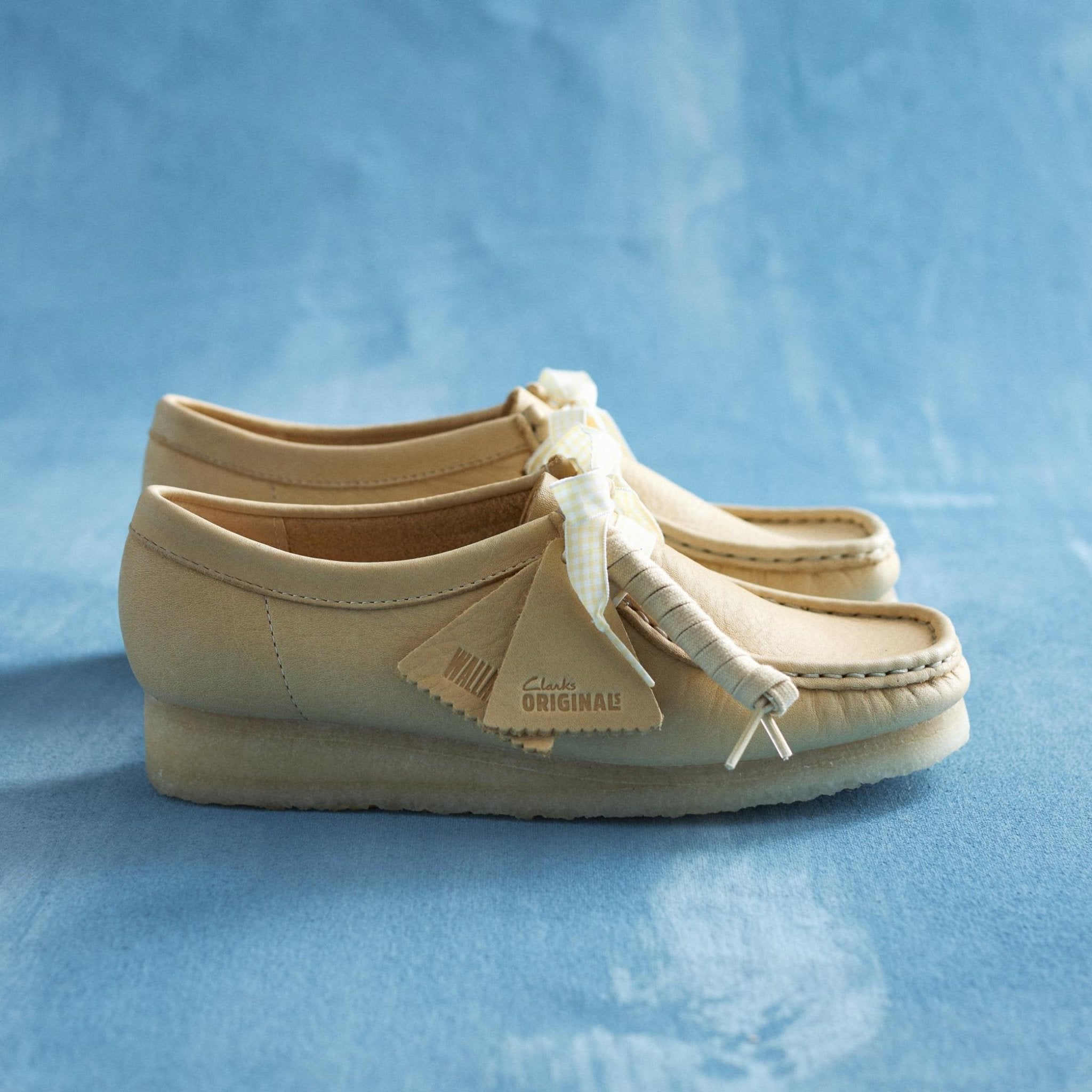 Clarks Originals Wallabee Pale Yellow Leather Wmns - CCLAO11208 - Coziness