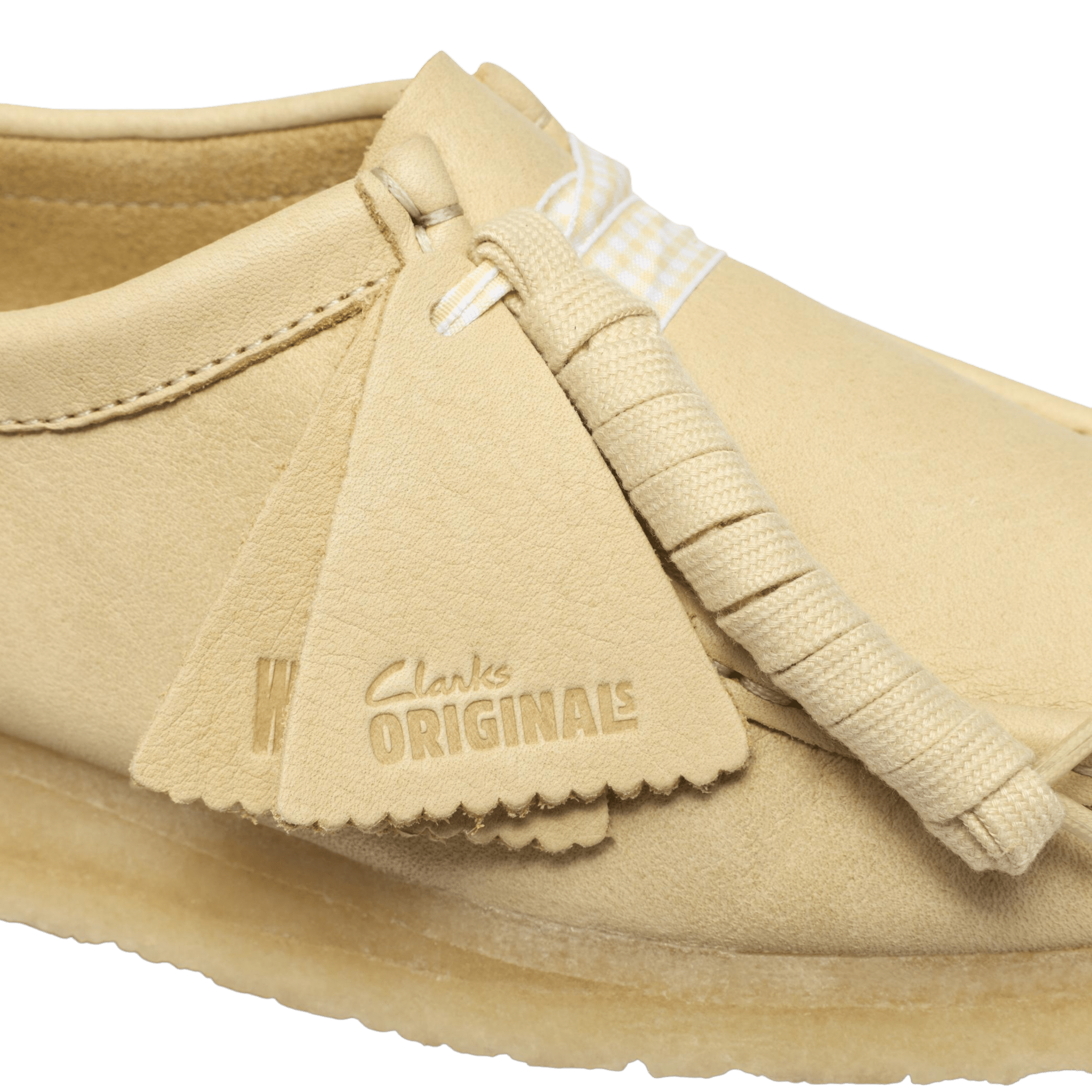 Clarks Originals Wallabee Pale Yellow Leather Wmns - CCLAO11208 - Coziness