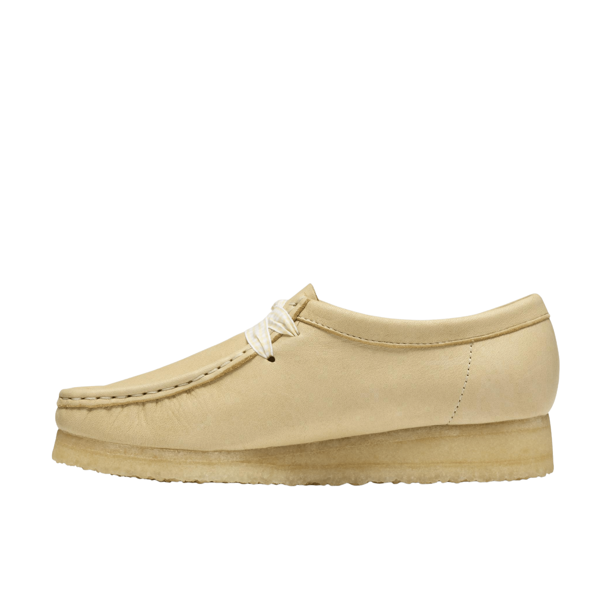 Clarks Originals Wallabee Pale Yellow Leather Wmns - CCLAO11208 - Coziness