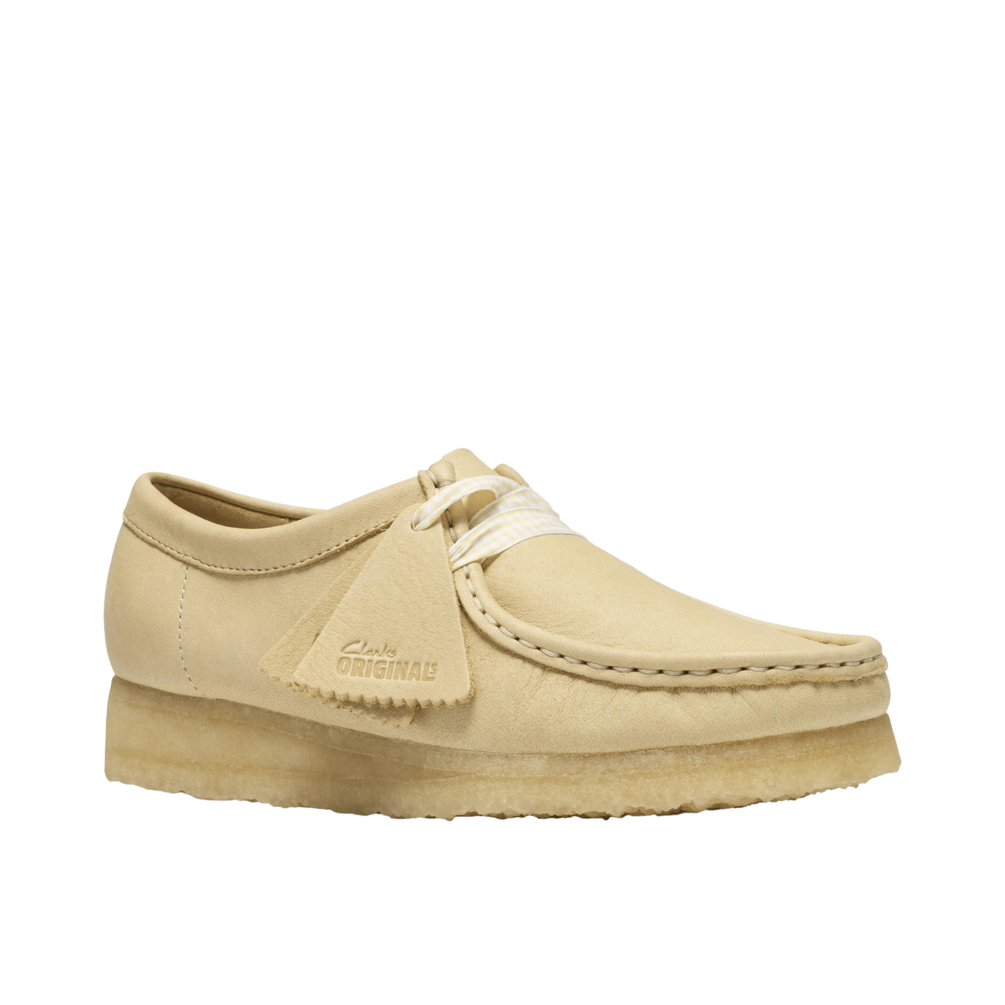 Clarks Originals Wallabee Pale Yellow Leather Wmns - CCLAO11208 - Coziness