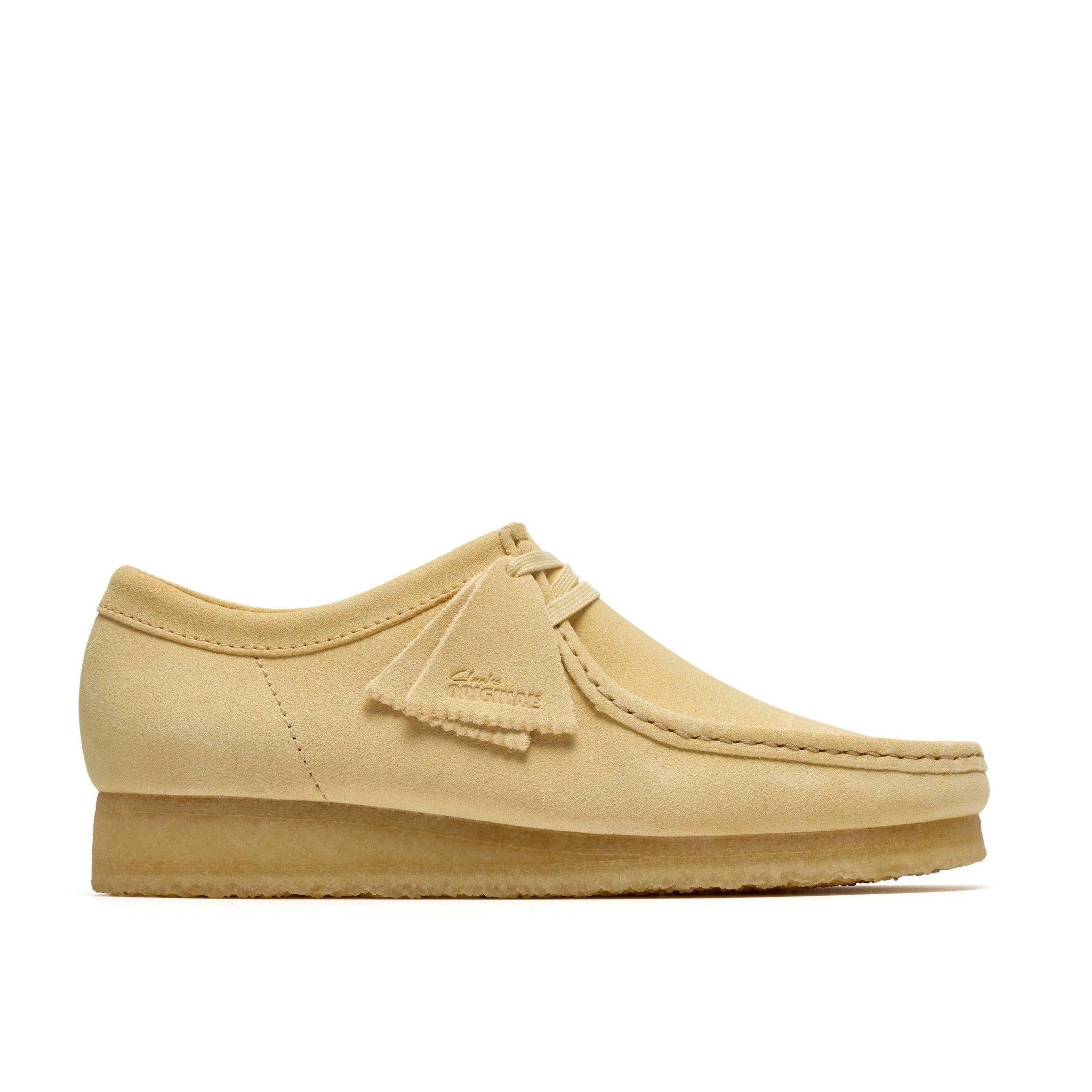 Clarks Originals Wallabee Pale Yellow Suede - CCLAO8533 - Coziness
