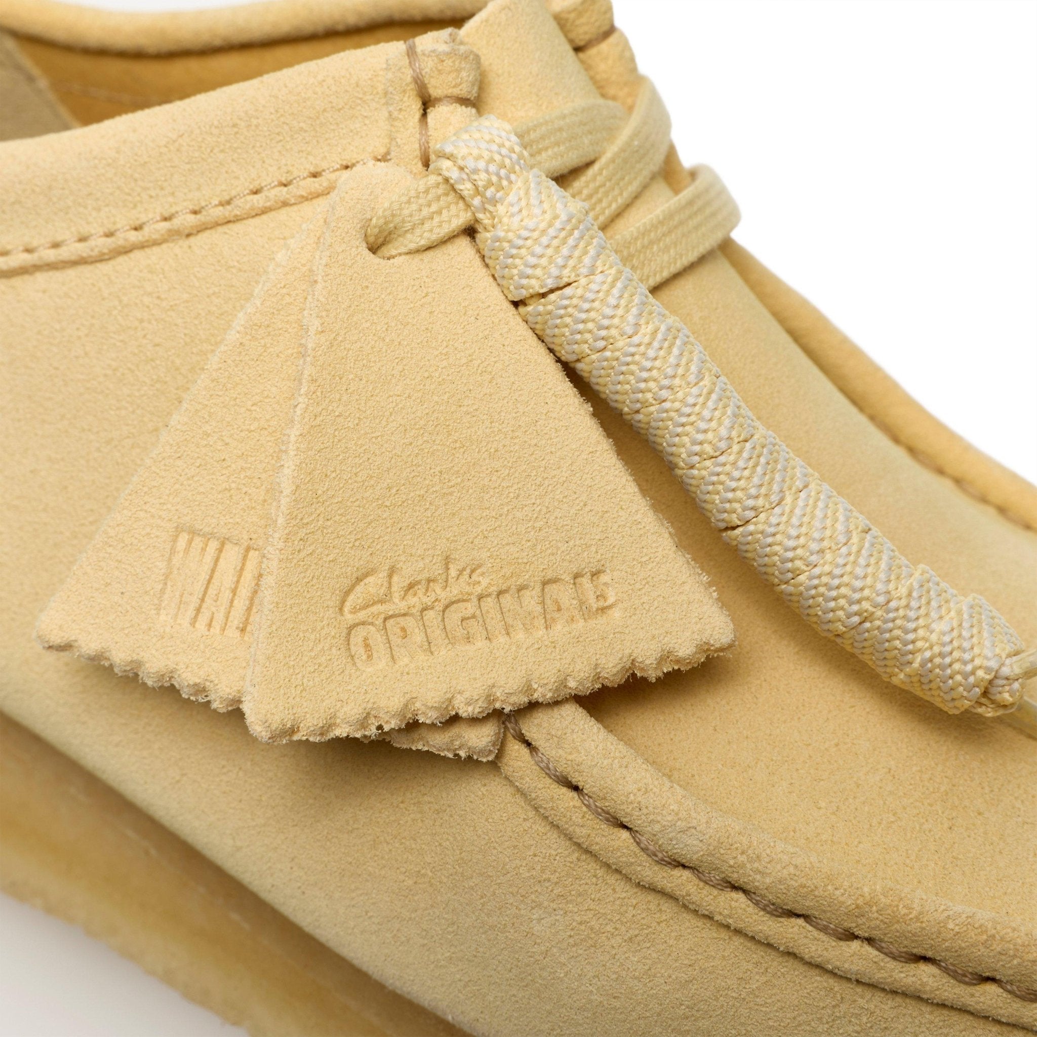 Clarks Originals Wallabee Pale Yellow Suede - CCLAO8533 - Coziness