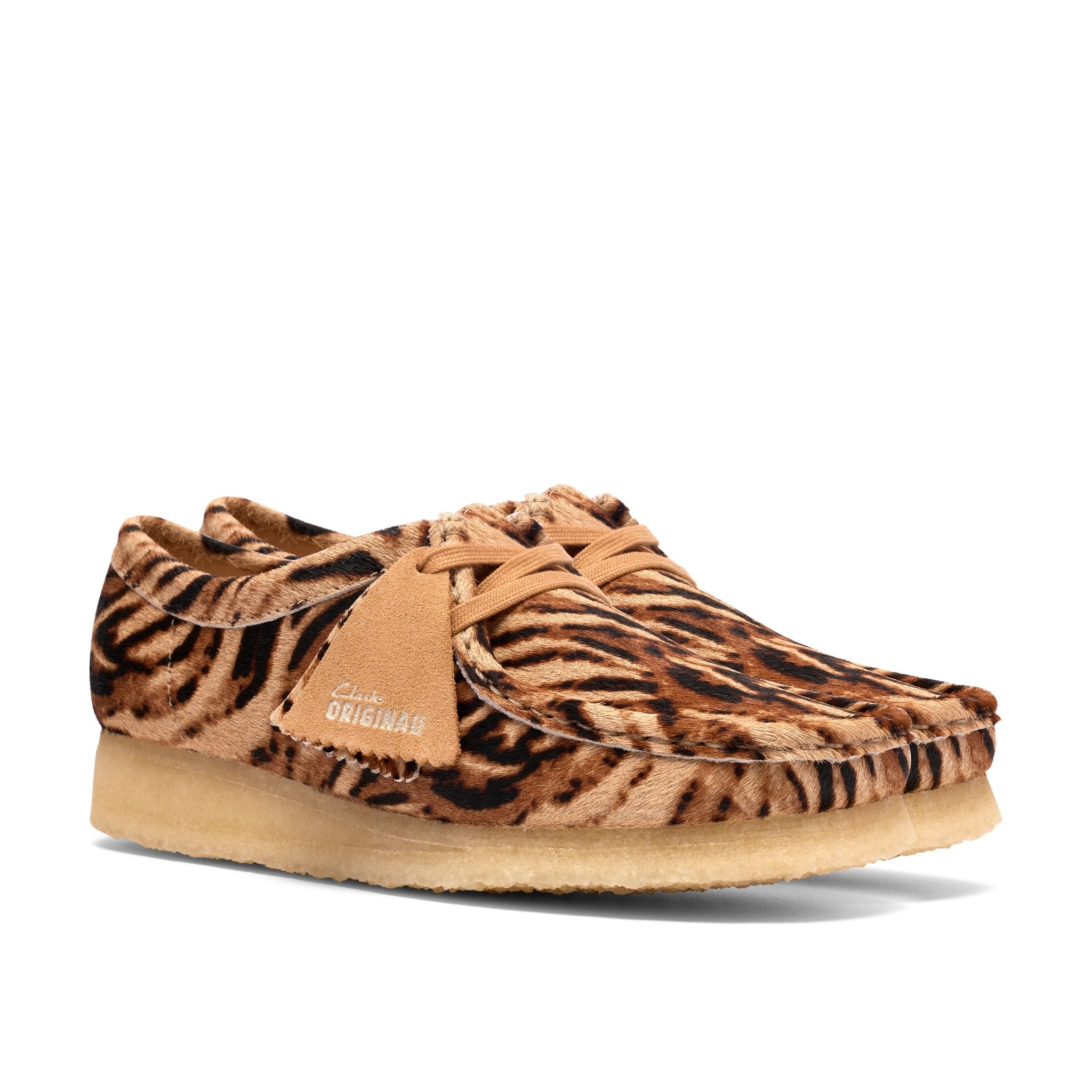Clarks Originals Wallabee. Tiger Print Wmns - CCLAO9944 - Coziness