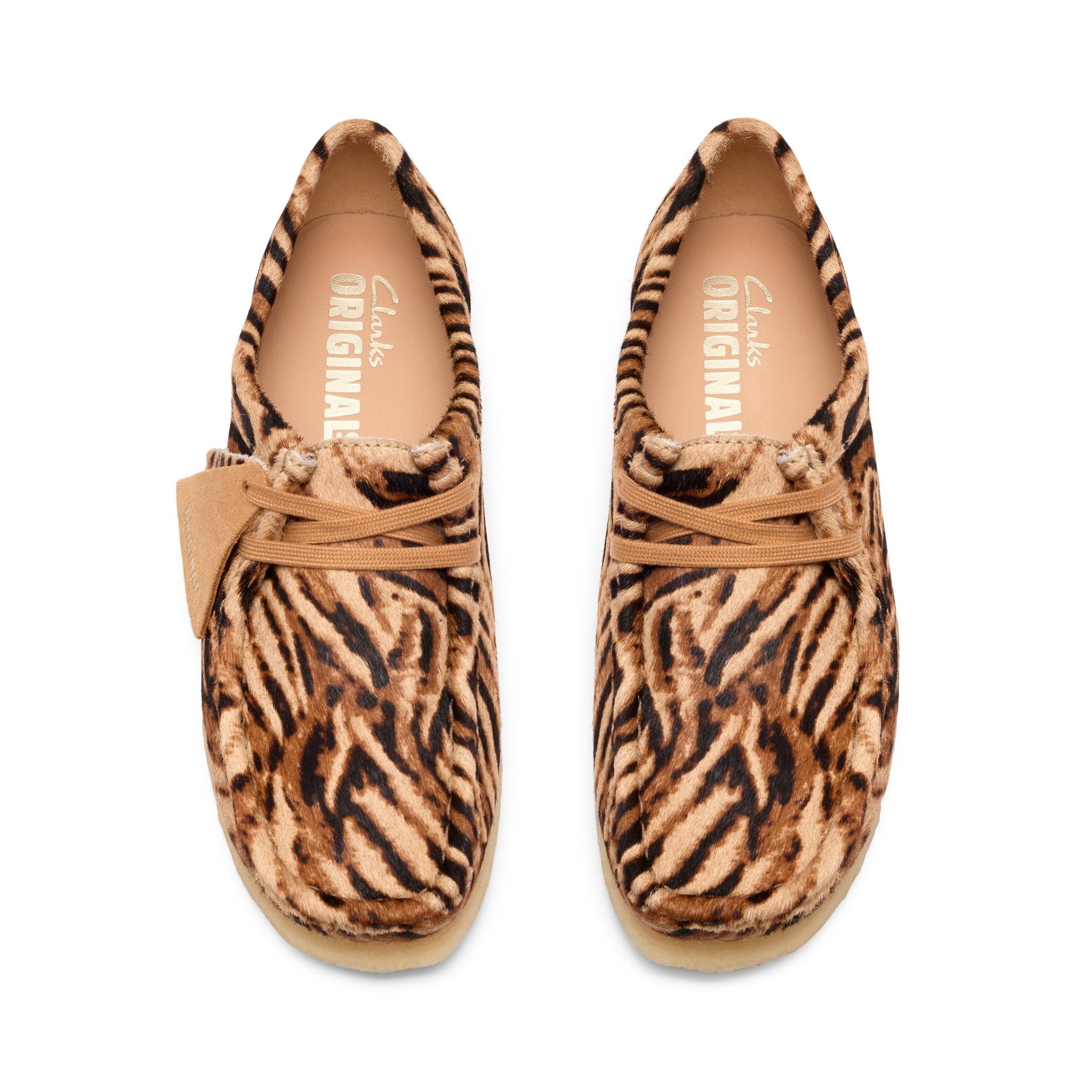 Clarks Originals Wallabee. Tiger Print Wmns - CCLAO9944 - Coziness