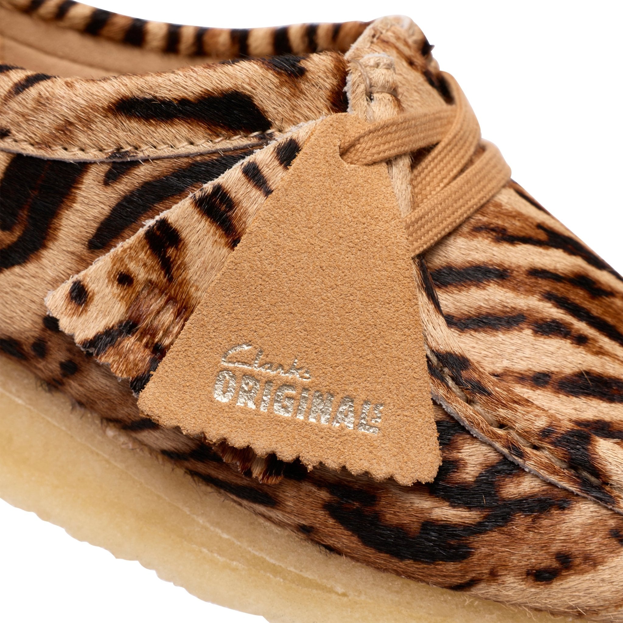 Clarks Originals Wallabee. Tiger Print Wmns - CCLAO9944 - Coziness
