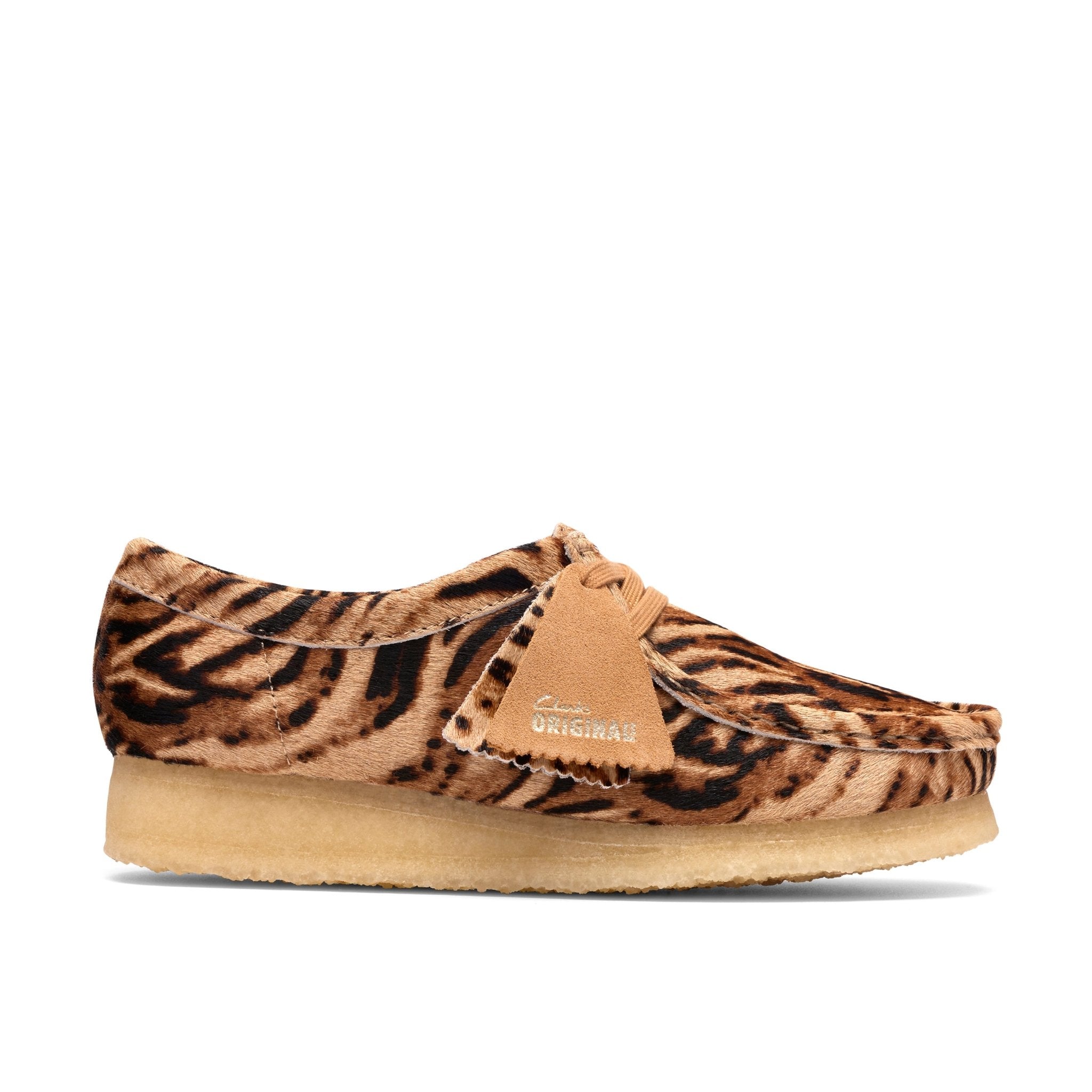 Clarks Originals Wallabee. Tiger Print Wmns - CCLAO9944 - Coziness