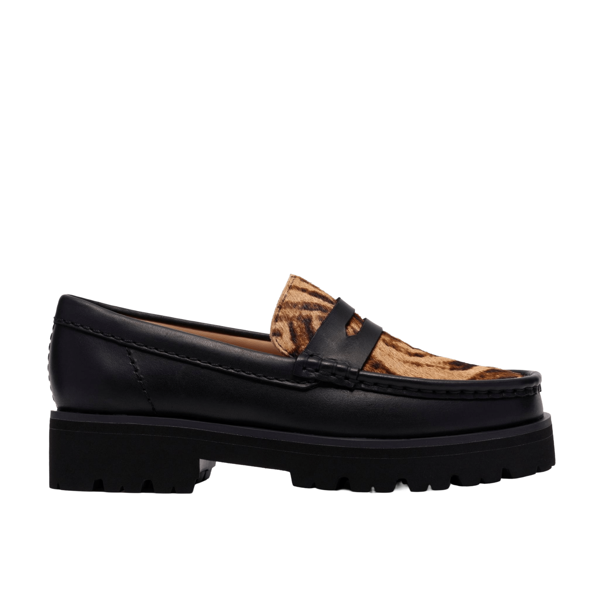 Clarks Originals Yukoner Penny Black Combi Leather Wmns - CCLAO11216 - Coziness
