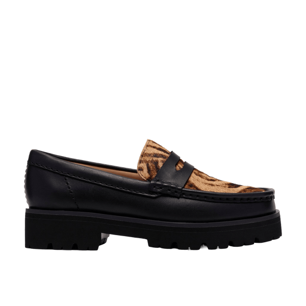 Clarks Originals Yukoner Penny Black Combi Leather Wmns - CCLAO11216 - Coziness