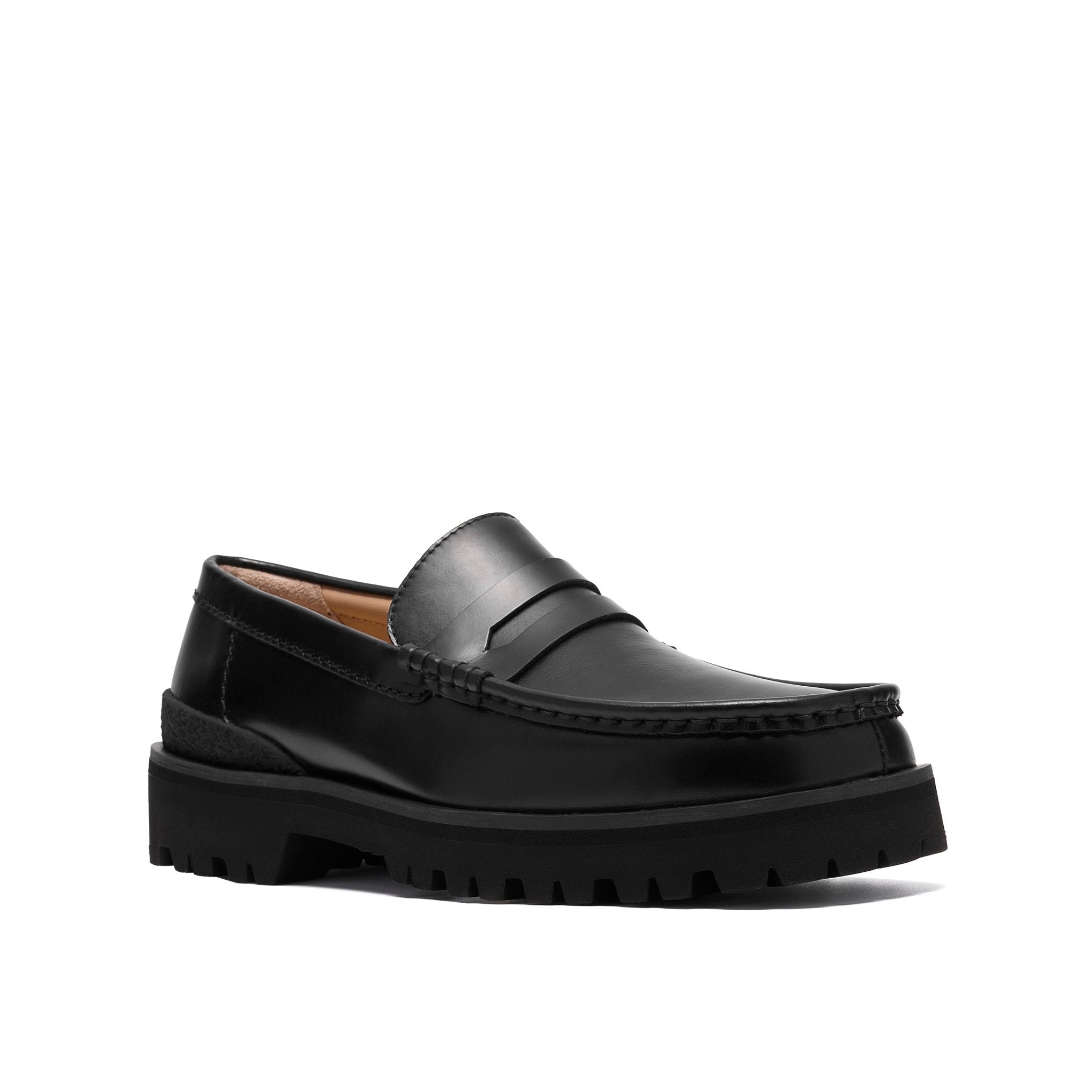 Clarks Originals Yukoner Penny Black Leather - CCLAO9957 - Coziness