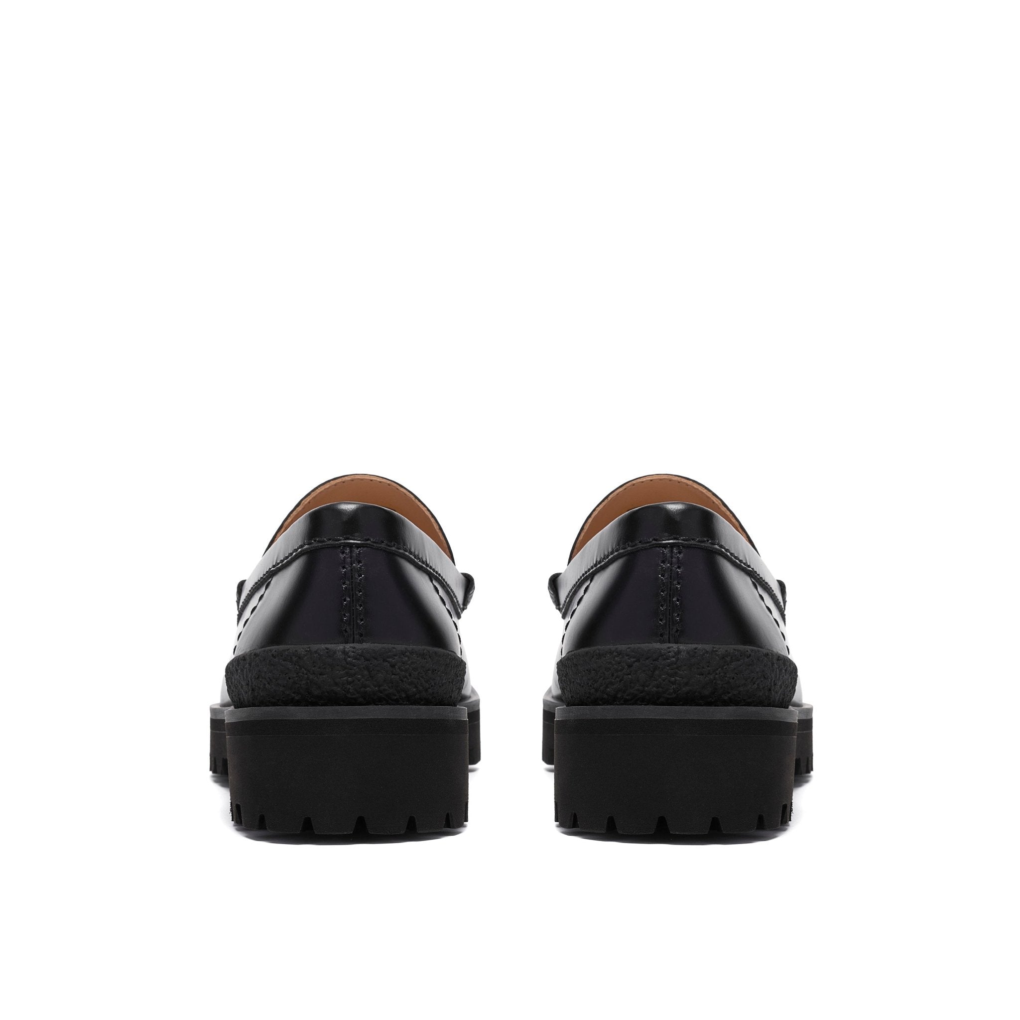 Clarks Originals Yukoner Penny Black Leather - CCLAO9957 - Coziness