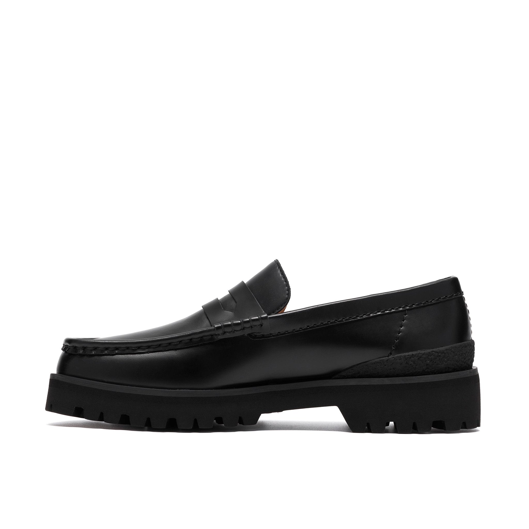 Clarks Originals Yukoner Penny Black Leather - CCLAO9957 - Coziness