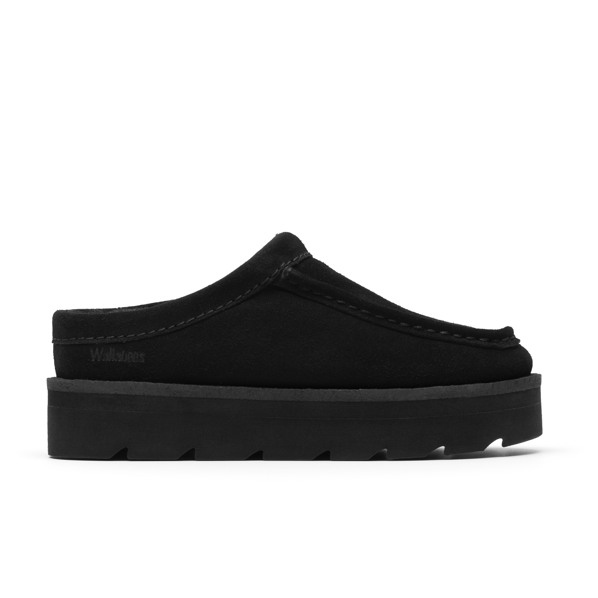 Clarks Wmns Meare Mule Black Suede - CCLAW6360 - Coziness