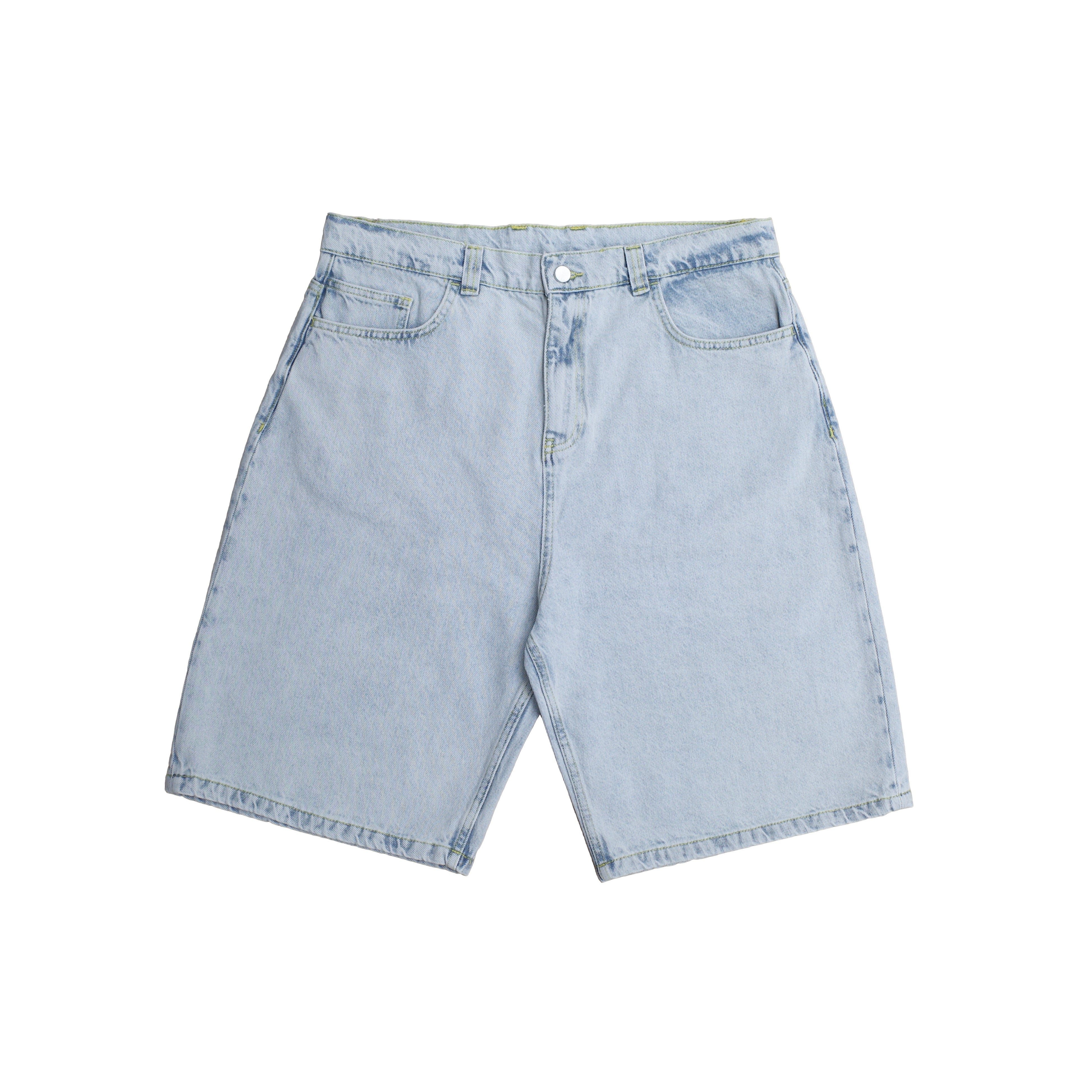 Coziness Baggy Denim Shorts Sky Blue - Coziness