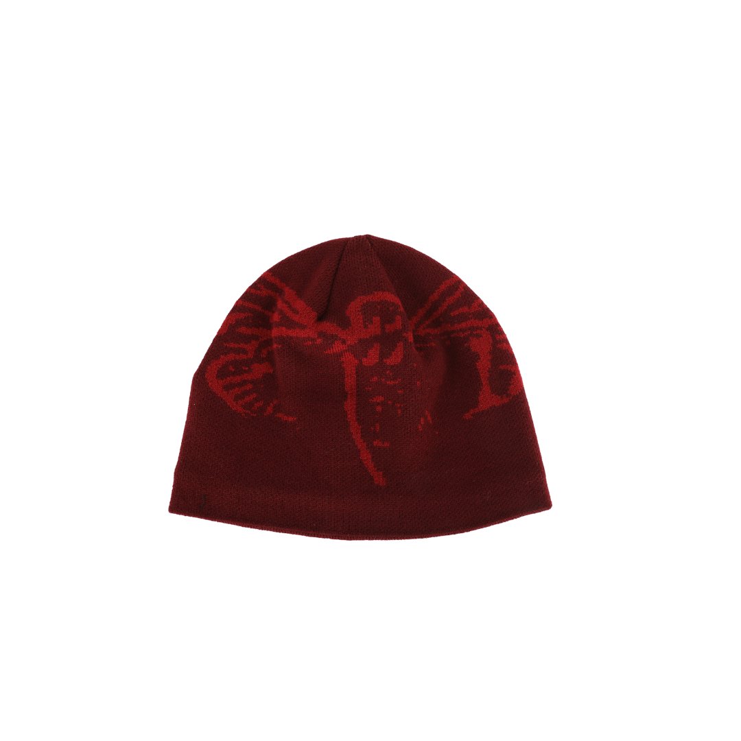 Divention Cicada Beanie Burgundy - Coziness