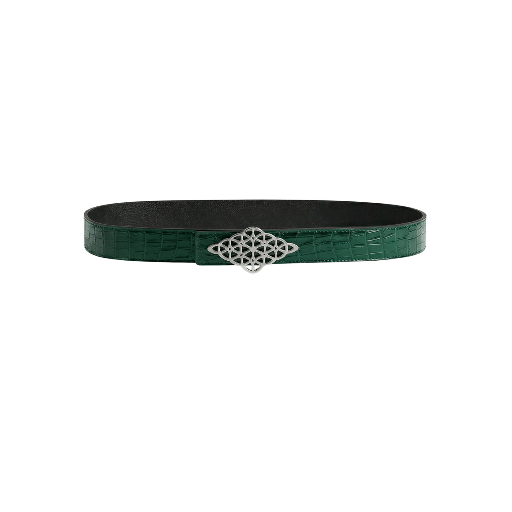 Divention Rhombus Belt Croc Green - CDIVR9212 - Coziness