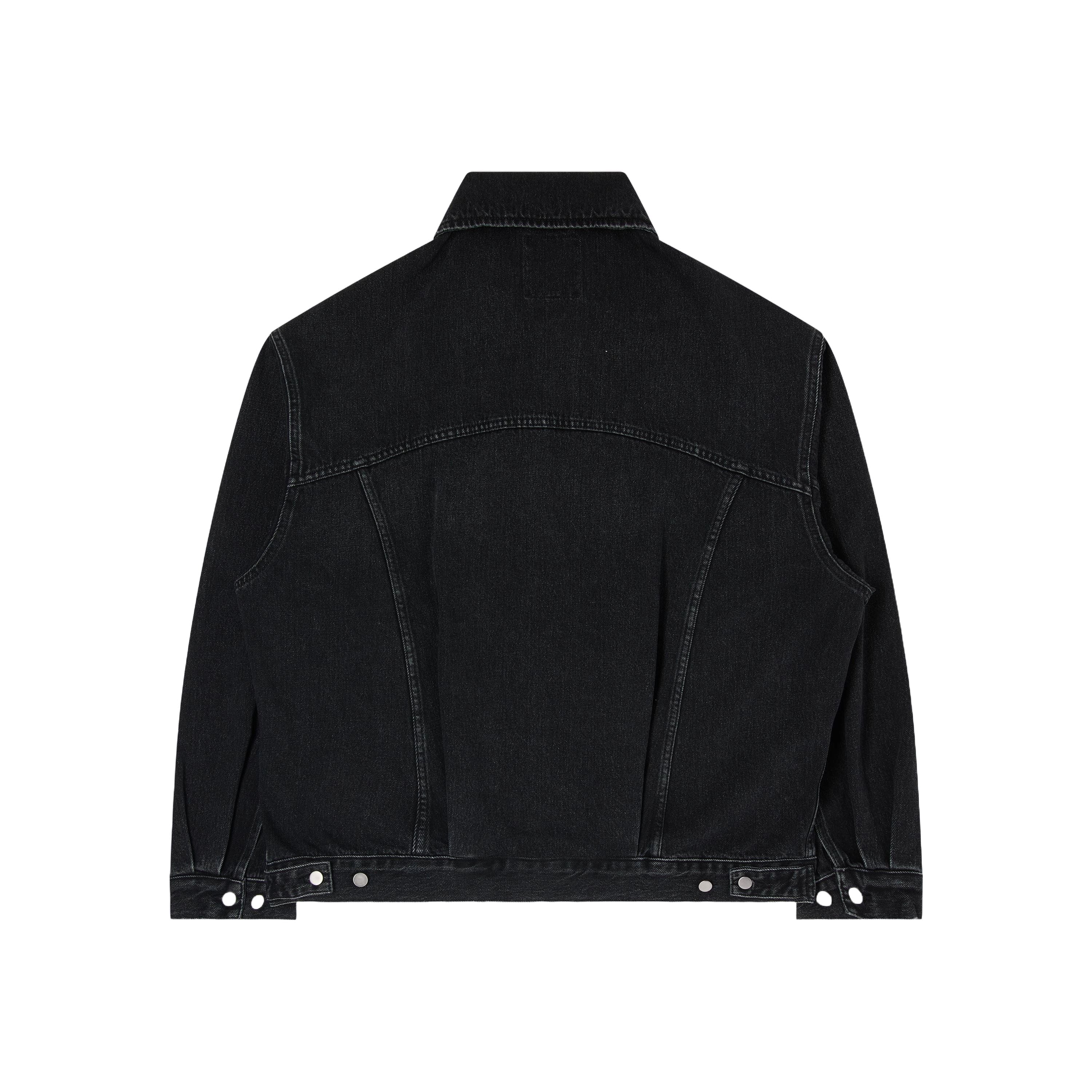 EDWIN EU TRUCKER JACKET BLACK - Main Image