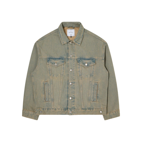 EDWIN EU TRUCKER JACKET TERRA - Coziness