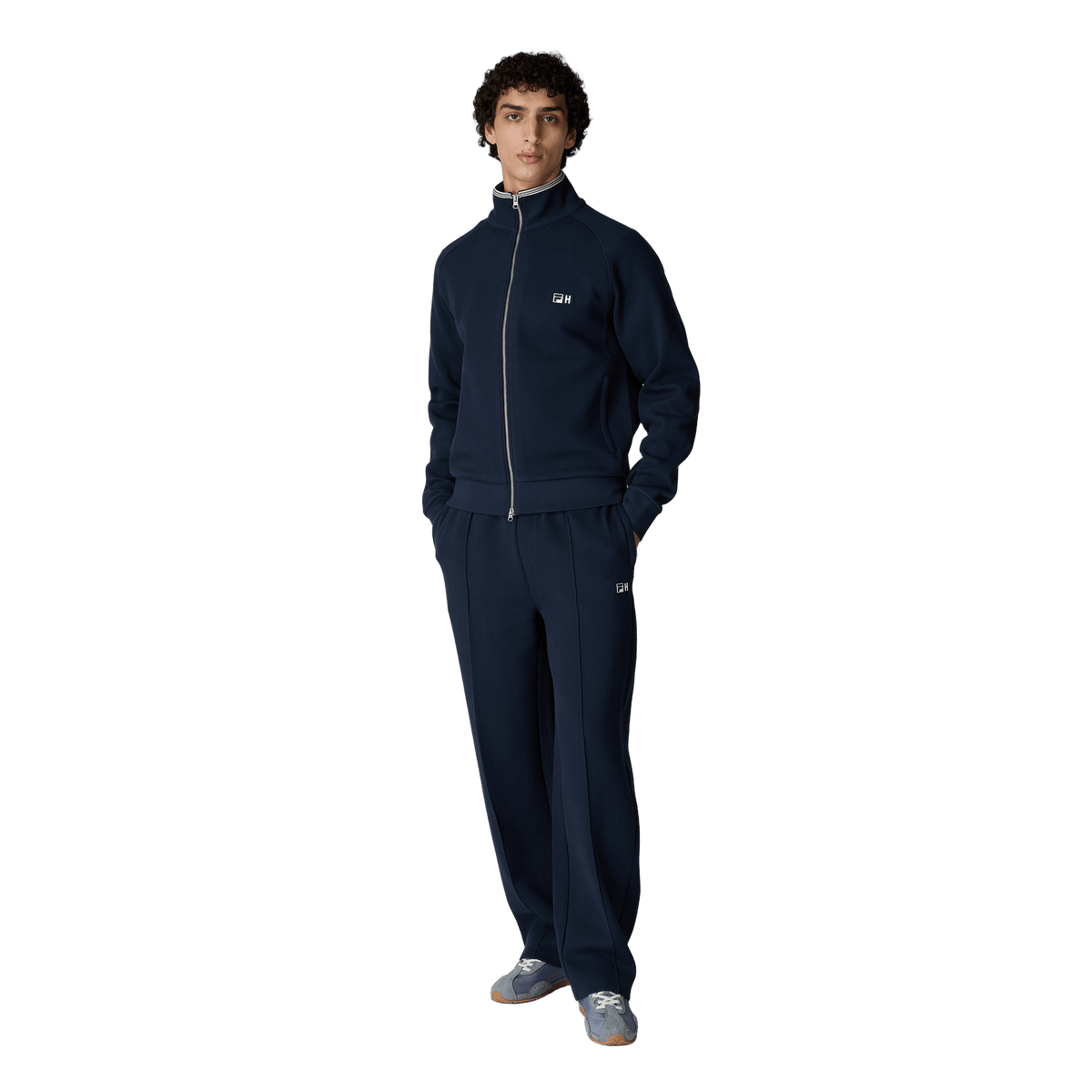 FILA x Highsnobiety straight track pants Dark Sapphire - CFILX15205 - Coziness