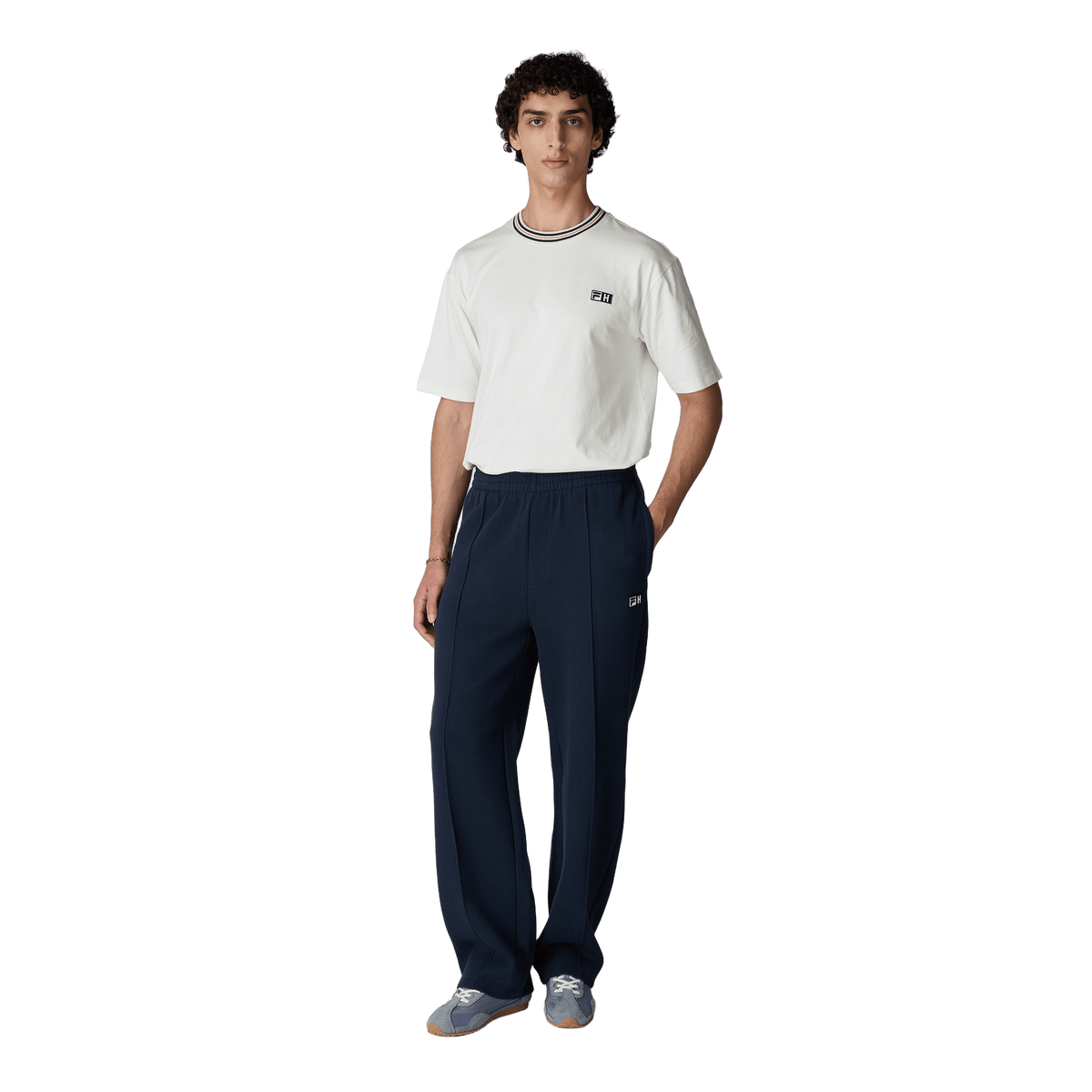 FILA x Highsnobiety straight track pants Dark Sapphire - CFILX15205 - Coziness