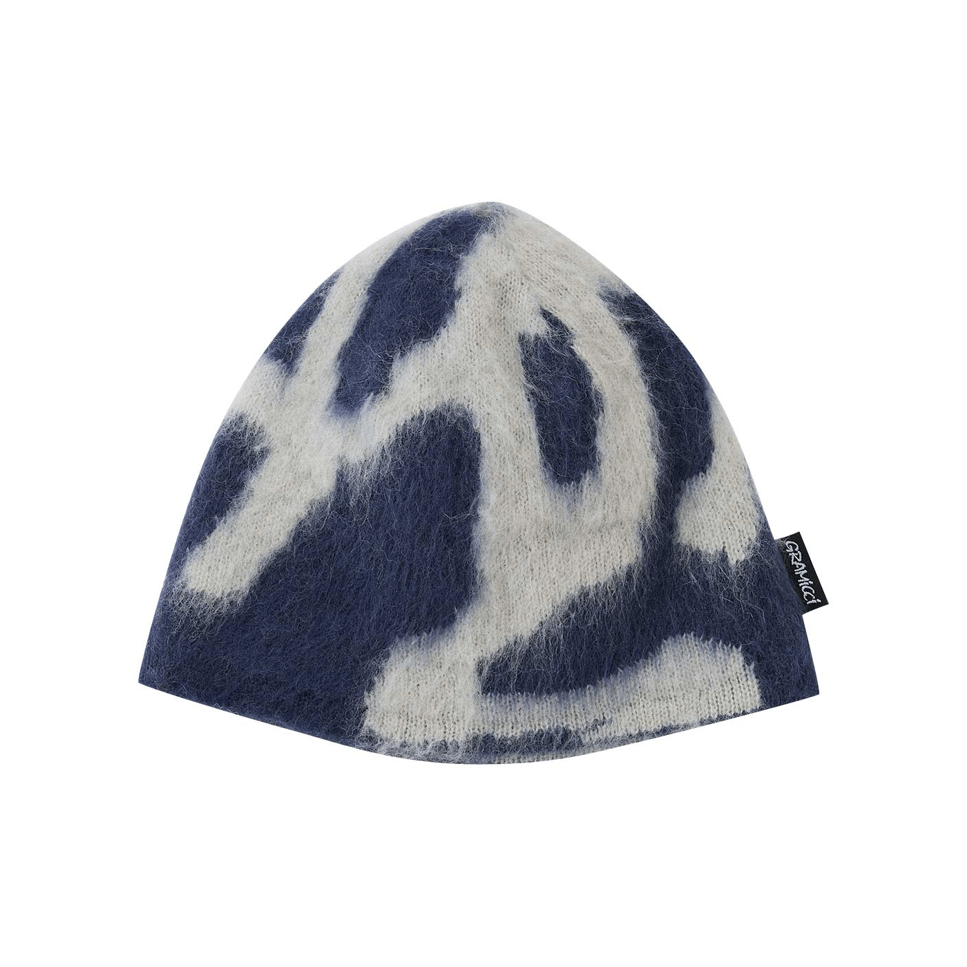 Gramicci Mohair Burly Runningman Beanie Midnight Navy - CGRAM6322 - Coziness