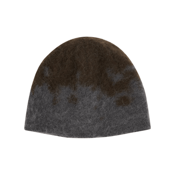 Gramicci Mohair Splatter Beanie Slate - CGRAM13659 - Coziness