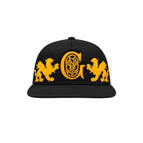 Green Room Dragon Logo Cap Black - CGRER15142 - Coziness