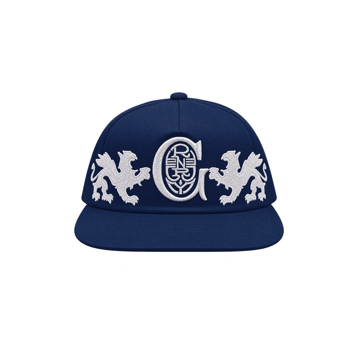 Green Room Dragon Logo Cap Navy Blue - CGRER15144 - Coziness