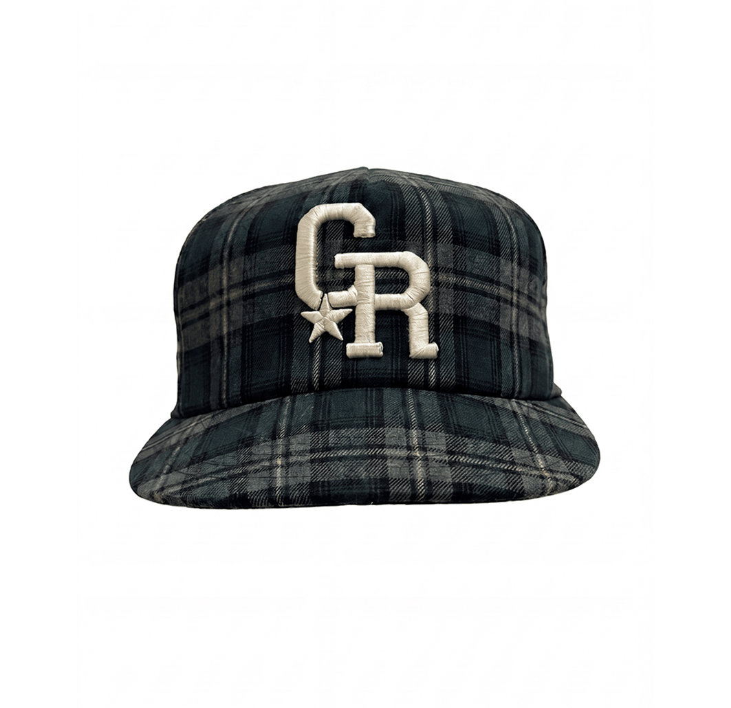 Green Room Flannel Cap Green - CGRER10695 - Coziness