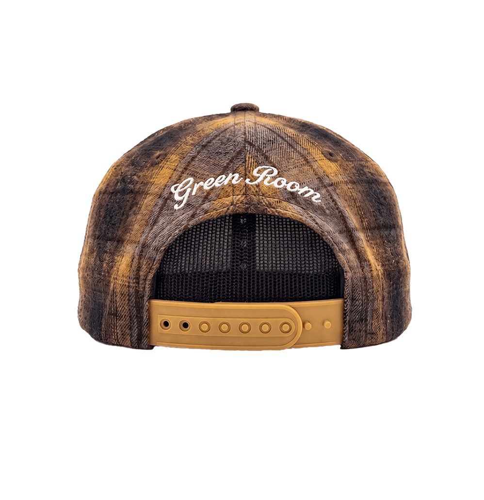 Green Room Flannel Cap Yellow - CGRER10694 - Coziness