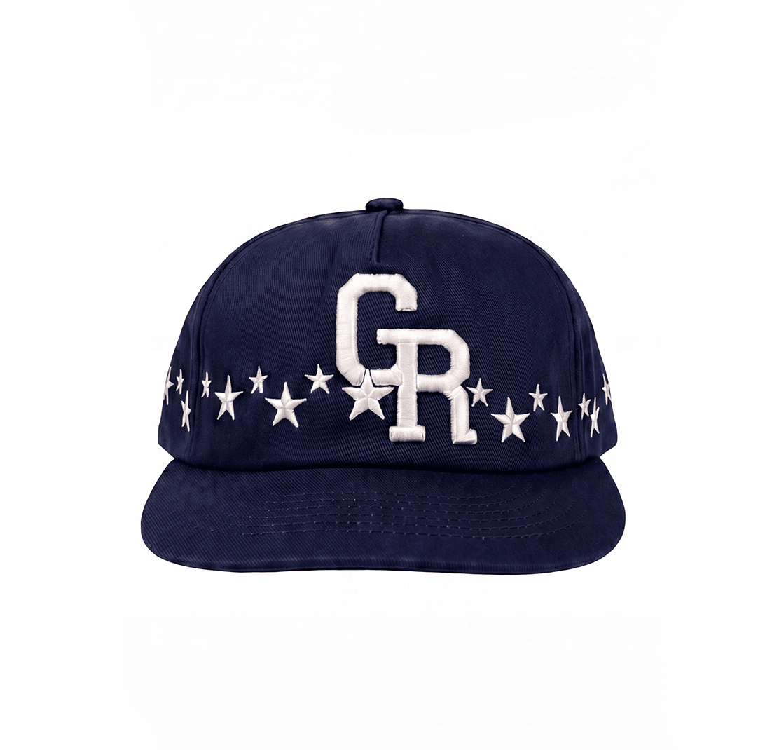 Green Room Stars Cap Navy Blue - CGRER10136 - Coziness