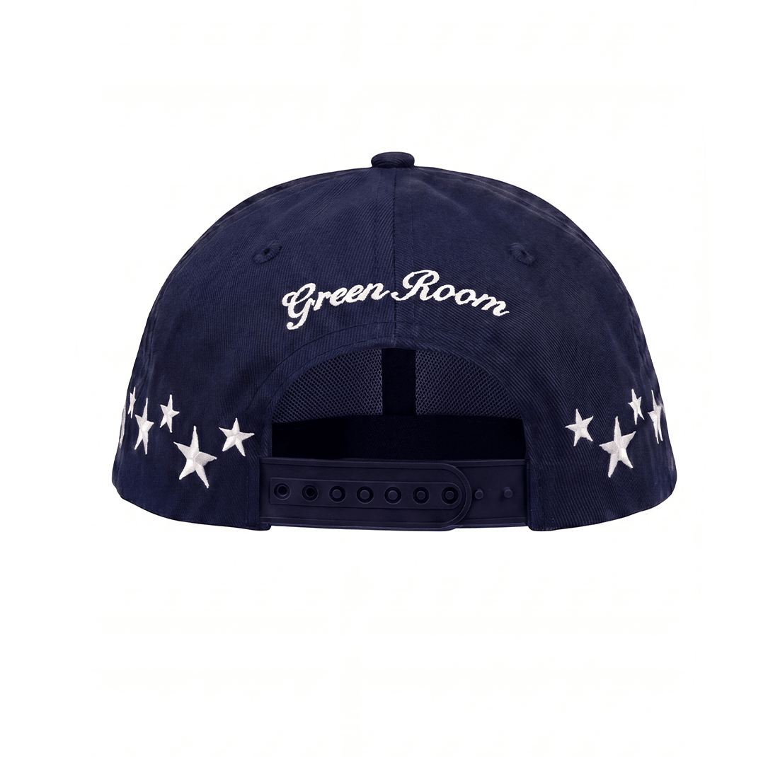 Green Room Stars Cap Navy Blue - CGRER10136 - Coziness