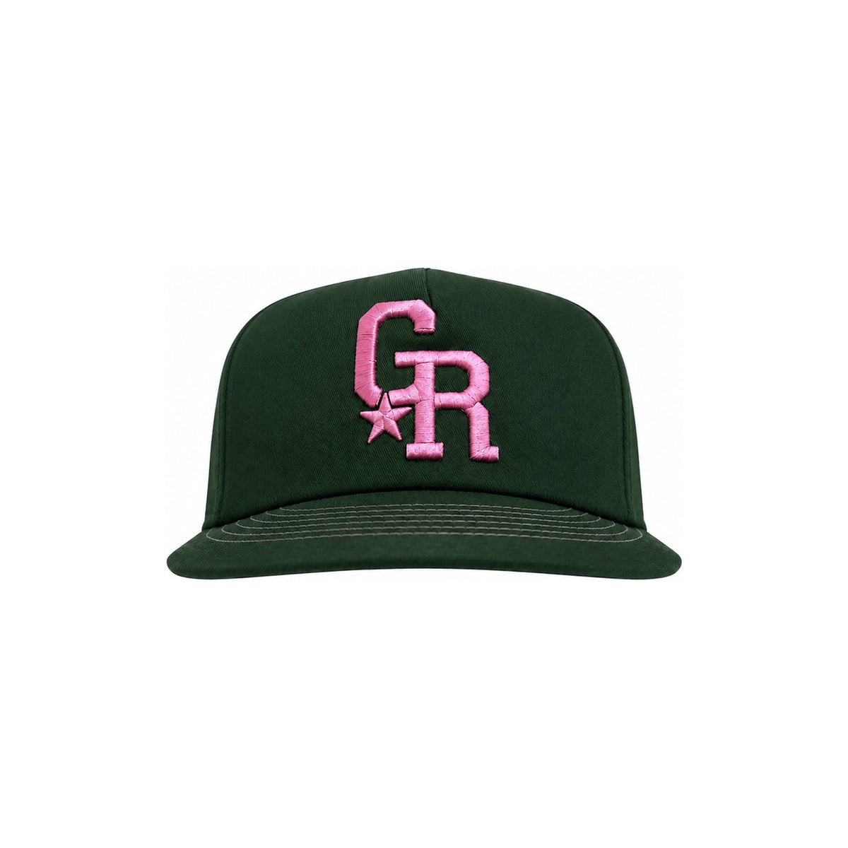 Green Room Summer Cap Green Pink