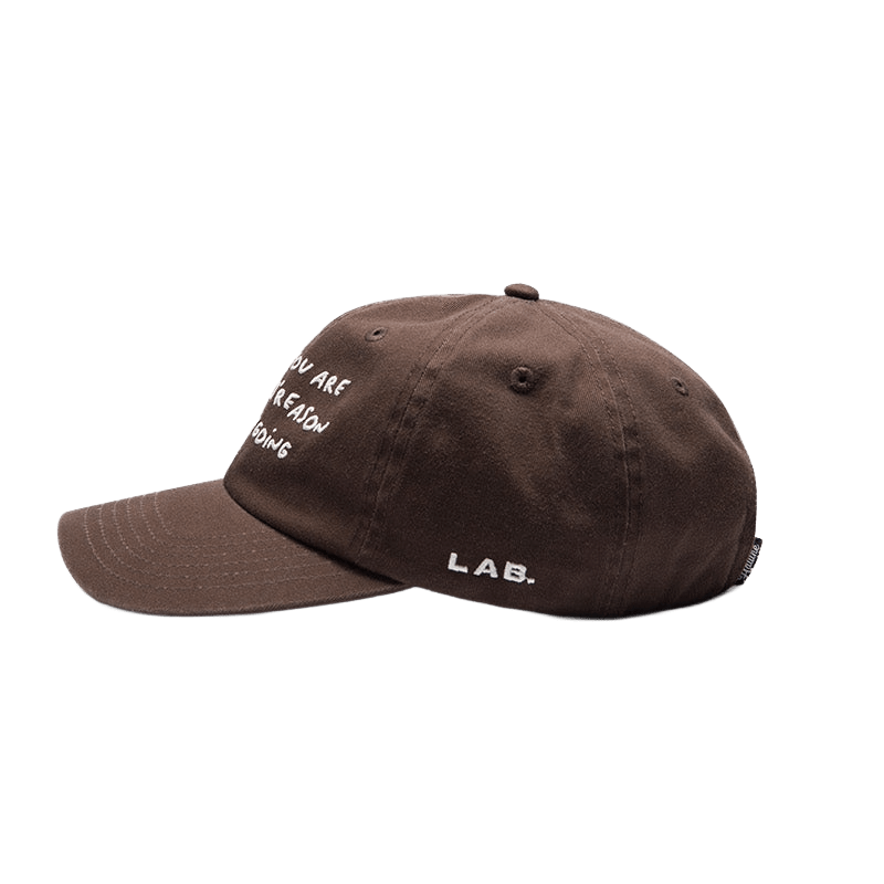 Hatline Lab Purpose Dad Cap Braun - CHATL8453 - Coziness