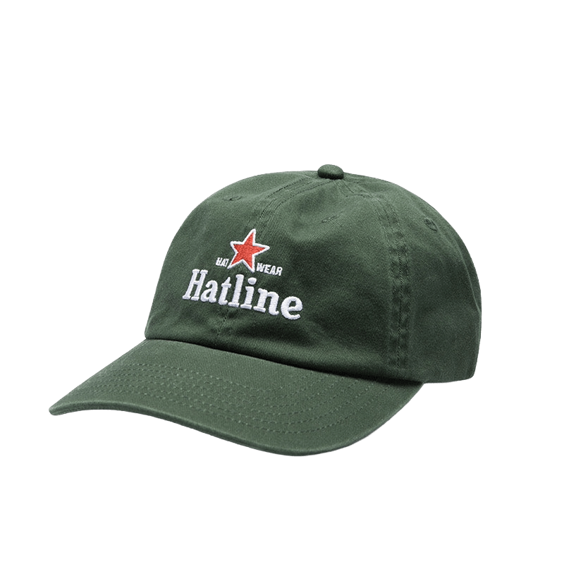 Hatline Lab Sober Dad Cap Grün - CHATL8455 - Coziness