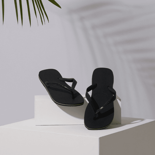 Havaianas Flip Flop Brasil Logo Black - CHAVF11064 - Coziness