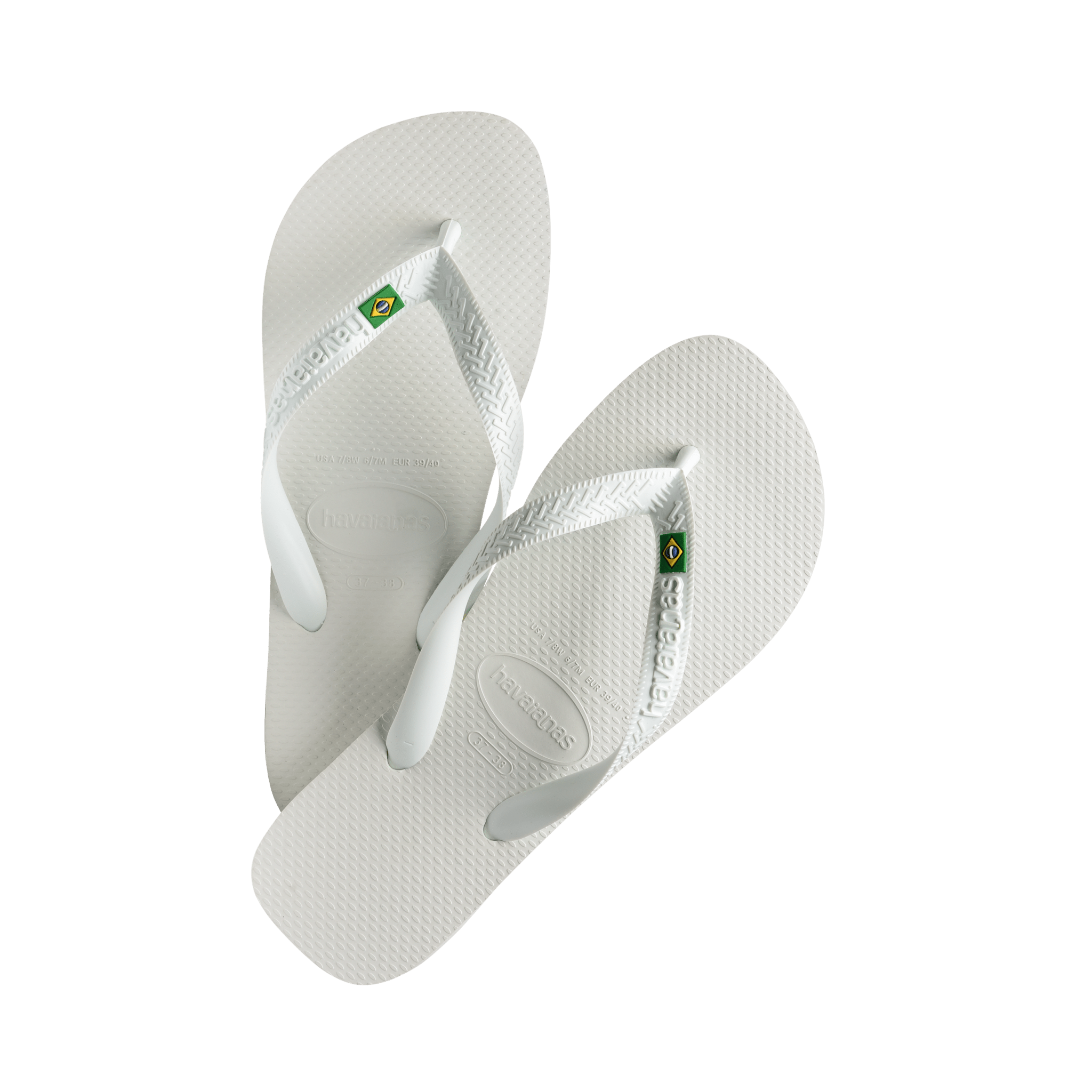 Havaianas Flip Flop Brasil Logo White - CHAVF11069 - Coziness