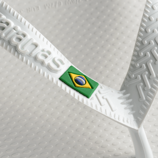 Havaianas Flip Flop Brasil Logo White - CHAVF11069 - Coziness