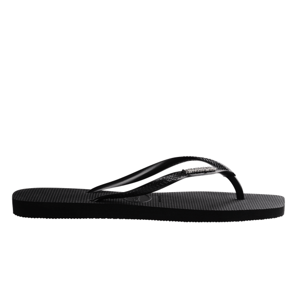 Havaianas Flip Flop Square Logo Metallic Schwarz Damen - CHAVF11357 - Coziness