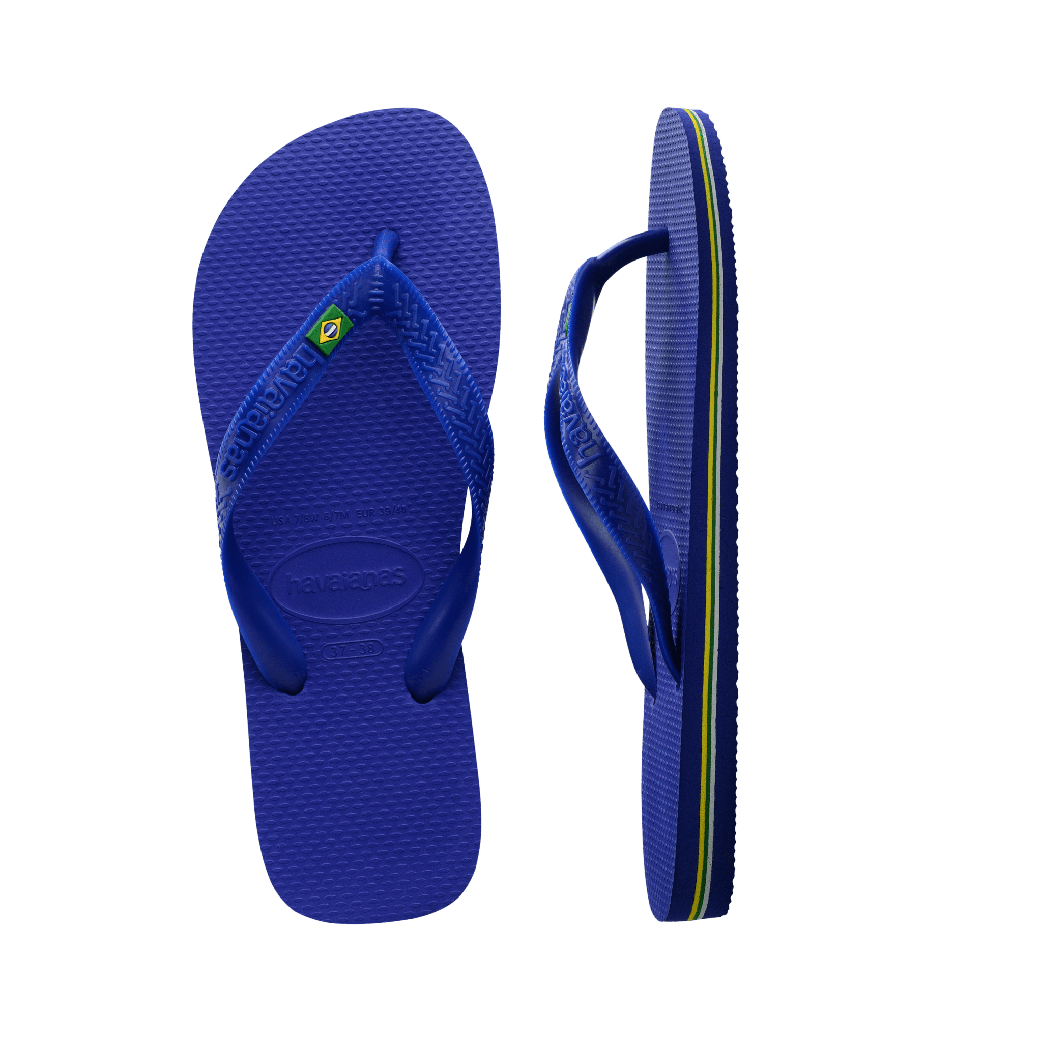 Havaianas Flip Flops Brasil Marine Blue - CHAVF12262 - Coziness