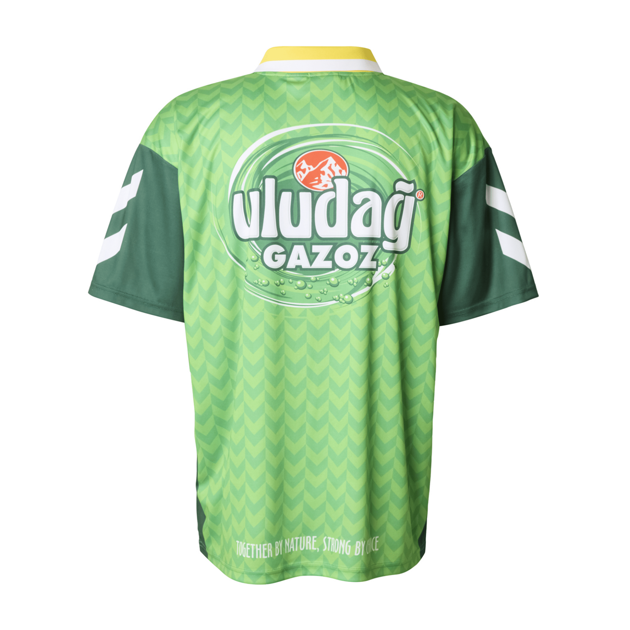 Hummel x Uludag Loose Trikot Polo Shirt Green - CHUMX9329 - Coziness