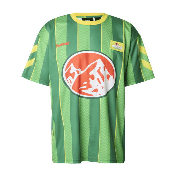 Hummel x Uludag Loose Trikot Polo T-Shirt Green - CHUMX9333 - Coziness