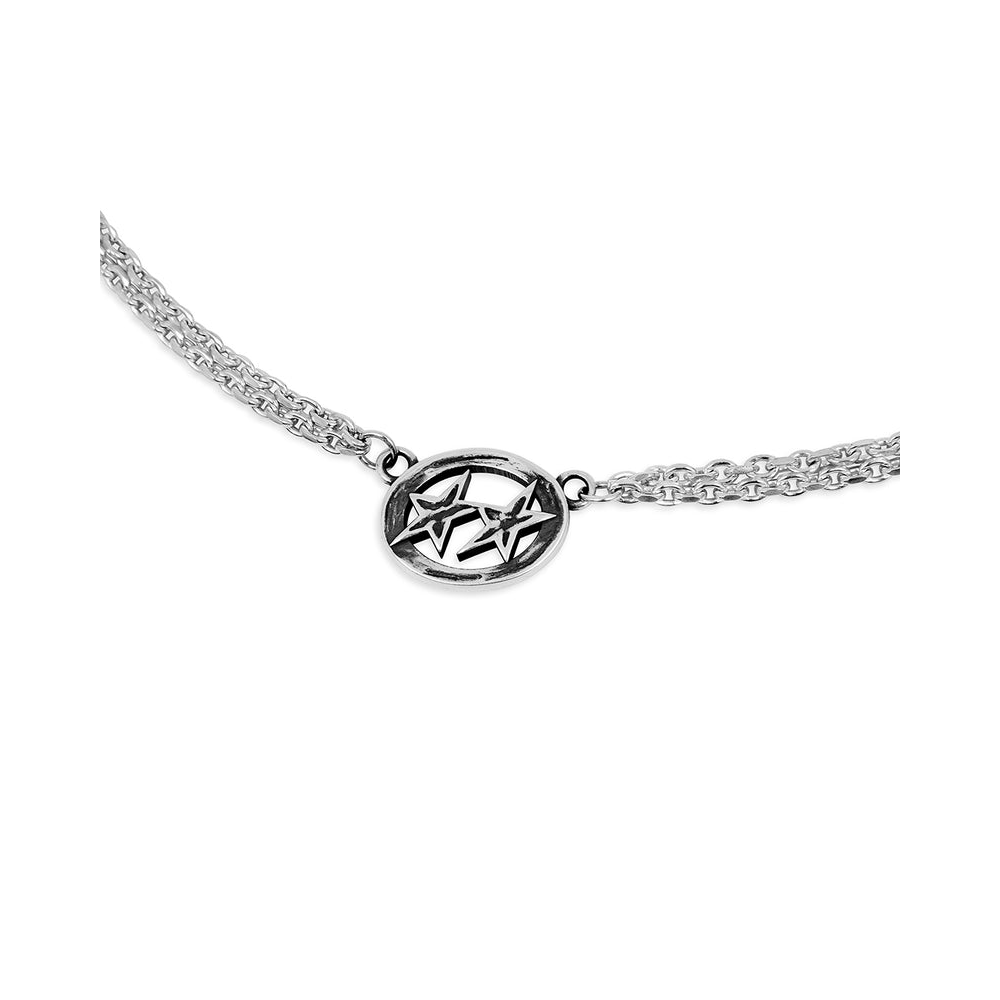 Icon Double Chain Necklace - CICOD7838 - Coziness