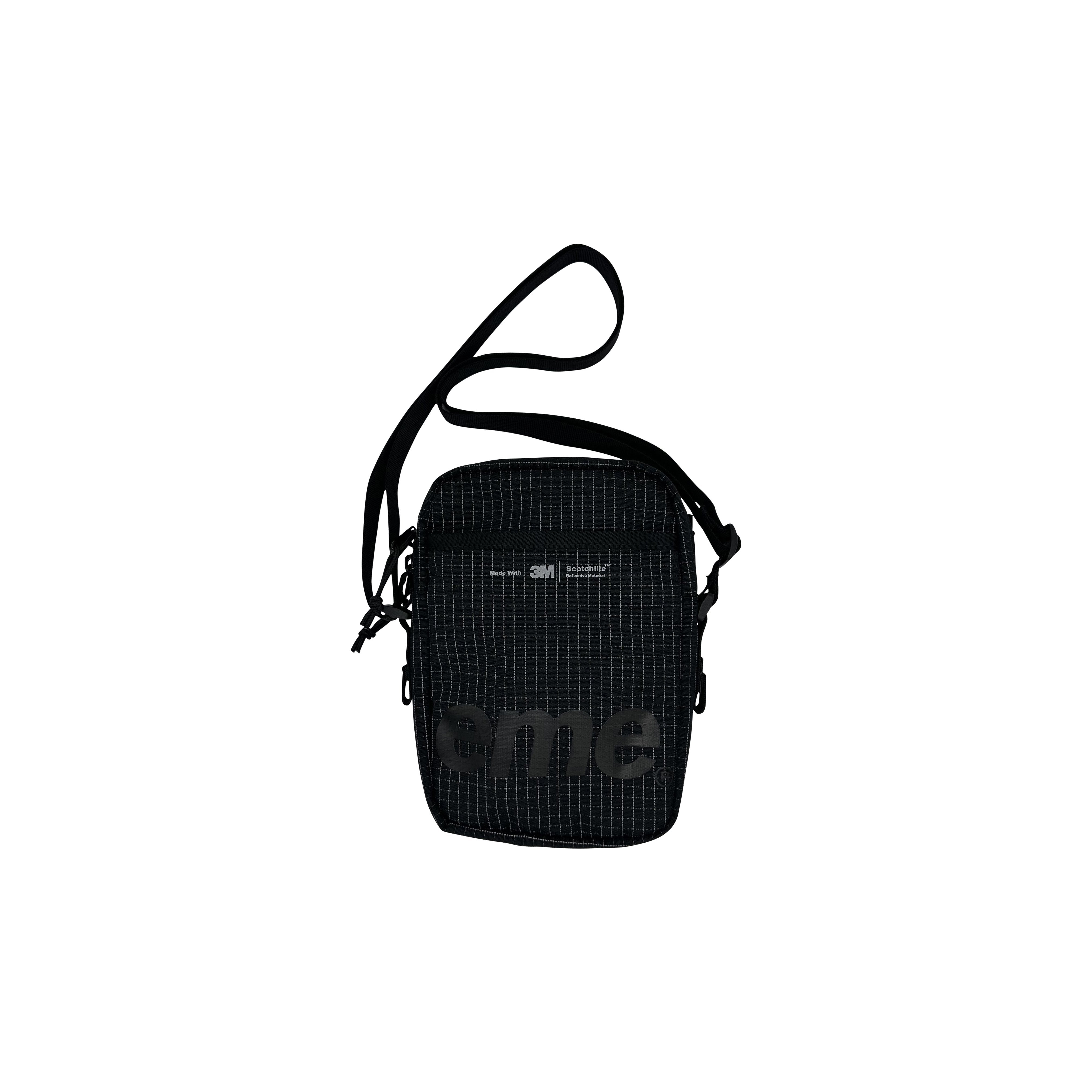 Supreme Shoulderbag Black Reflective