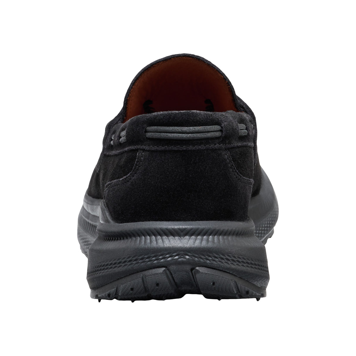 KEEN Uneek Loafer in Schwarz, Schuh von hinten