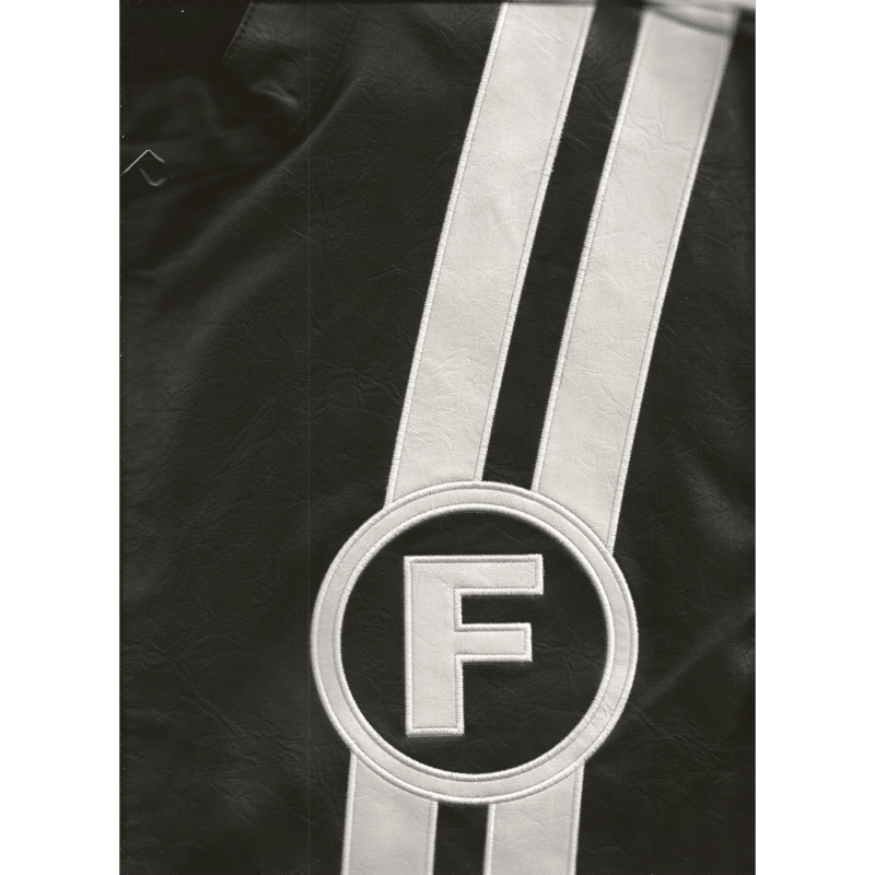 La Fam F Circle Motor Jacket Black - CLAF9600 - Coziness