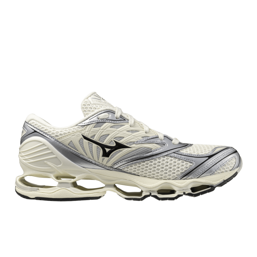 Mizuno Wave Prophecy LS Pristine Black Silver - CMIZW8601 - Coziness